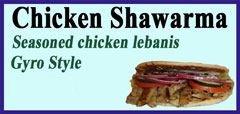 Chicken Shawarma